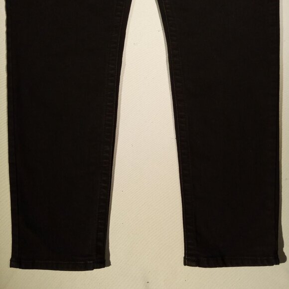 Seven7  Tummyless High Rise Slimming Skinny Jeans   16  Black  Stretch MY1975BLS - Picture 10 of 12